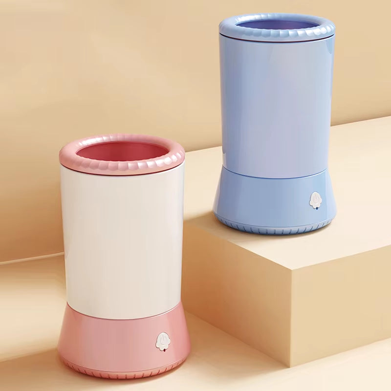 Automatic Dog Paw Washer USB Rechargeable Pet Paw Cleaner Remove Dust Dirt Hair Comfortable Dog Paw Cleaner Automatic