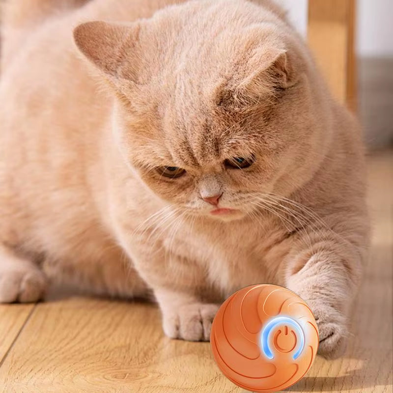 Smart Dog Toy Ball Electronic Interactive Pet Toy Moving Ball USB Charging Automatic Moving for Puppy Birthday Gift Cat Products