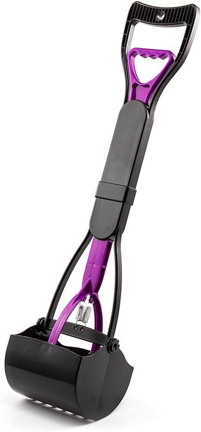 Dog Pooper Scooper for Dogs and Cats with Long Handle Foldable Poop Scooper for Large Dogs Scooper for Grass and Gravel